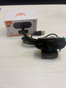 Webcam Full HD 1080P USB com Microfone Integrado para PC Notebook Videochamada Streaming Aula Online