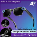 Óculos Inteligentes com Câmera de 8MP, Gravação de Vídeo, Tradução em Mais de 100 Idiomas, Óculos de Sol com Chamada Bluetooth e Reprodução de Música para Homens e Mulheres 2026