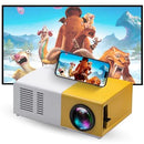 Mini Projetor Portátil YG300 LED Full HD 1080P HDMI USB AV para Filmes, Games e Apresentações