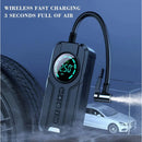 Compressor de Ar Portátil 150 PSI com Auxiliar de Partida, Power Bank e Lanterna LED