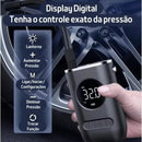 Compressor De Ar Elétrico Portátil Digital Ncher Pneu Carro Moto Bike Bicicleta Bola Piscina Inflável